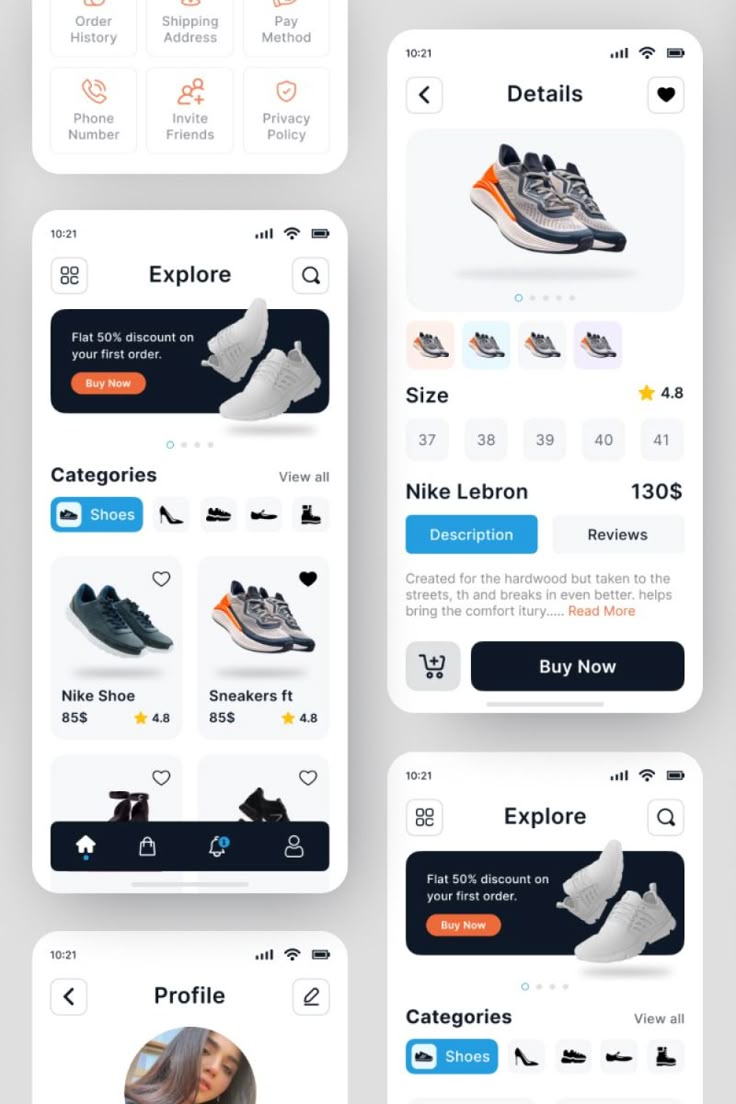 E-commerce platform dashboard redesign